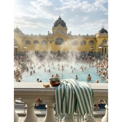 Selimiye hamam törölköző zöld Selimiye hamam törölköző zöld