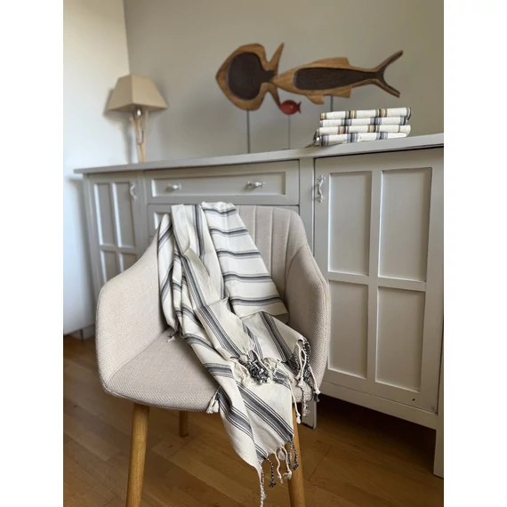 Kösem hamam törölköző szürkés Kösem hamam törölköző szürkés